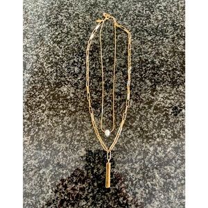 Express Pearl Double Necklace